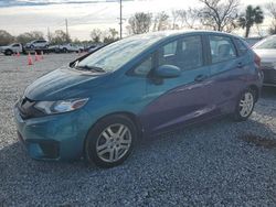 Salvage cars for sale at Riverview, FL auction: 2015 Honda FIT LX