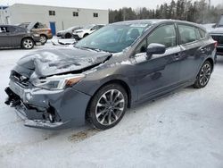 Salvage cars for sale at auction: 2022 Subaru Impreza