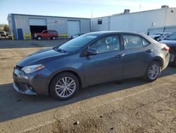 Salvage cars for sale at Vallejo, CA auction: 2014 Toyota Corolla L