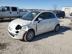 Fiat Vehiculos salvage en venta: 2015 Fiat 500 Lounge