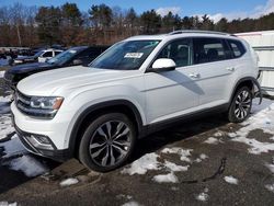 Salvage cars for sale at Exeter, RI auction: 2019 Volkswagen Atlas SEL Premium