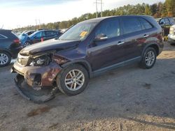 Salvage cars for sale at Greenwell Springs, LA auction: 2014 KIA Sorento LX