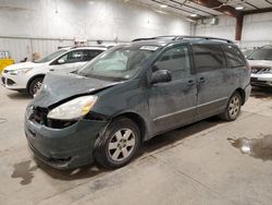 Salvage cars for sale at Milwaukee, WI auction: 2005 Toyota Sienna CE