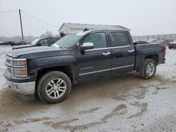 Chevrolet Silverado k1500 ltz salvage cars for sale: 2015 Chevrolet Silverado K1500 LTZ