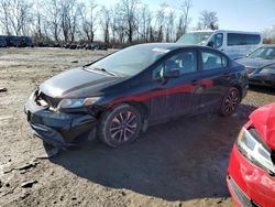 Salvage cars for sale at Baltimore, MD auction: 2013 Honda Civic EX