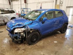 Salvage cars for sale from Copart Franklin, WI: 2016 Chevrolet Trax LS