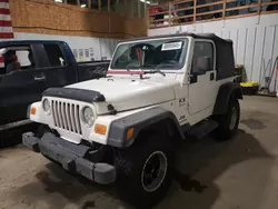 Jeep Wrangler x Vehiculos salvage en venta: 2004 Jeep Wrangler X