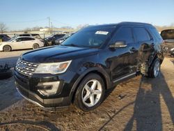 Salvage cars for sale at Louisville, KY auction: 2016 Ford Explorer XLT