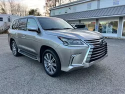 Salvage cars for sale from Copart North Billerica, MA: 2017 Lexus LX 570