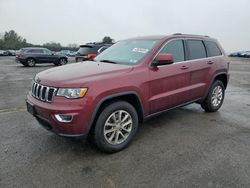 SUV salvage a la venta en subasta: 2021 Jeep Grand Cherokee Laredo