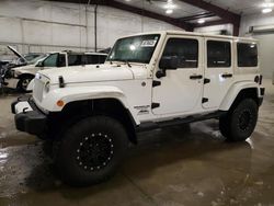 Jeep Vehiculos salvage en venta: 2012 Jeep Wrangler Unlimited Sahara