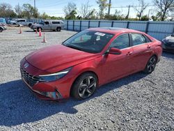 Salvage cars for sale at Riverview, FL auction: 2021 Hyundai Elantra SEL