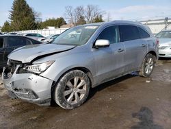 Salvage cars for sale at auction: 2016 Acura MDX Advance