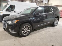 Salvage cars for sale at Eldridge, IA auction: 2019 Chevrolet Traverse Premier