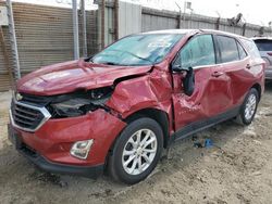 Chevrolet Equinox lt salvage cars for sale: 2018 Chevrolet Equinox LT