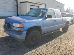 Salvage trucks for sale at Woodburn, OR auction: 2002 GMC New Sierra K1500