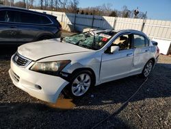 Salvage cars for sale at Spartanburg, SC auction: 2009 Honda Accord EXL