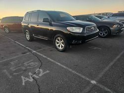 Toyota salvage cars for sale: 2009 Toyota Highlander