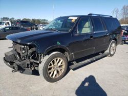 Salvage cars for sale at Dunn, NC auction: 2015 Ford Expedition EL Limited