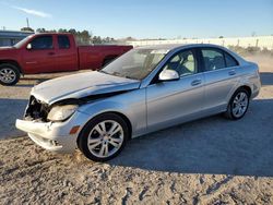 Salvage cars for sale at Harleyville, SC auction: 2009 Mercedes-Benz C300