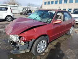 Salvage Cars with No Bids Yet For Sale at auction: 2002 Toyota Corolla CE