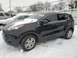 Salvage cars for sale at Moraine, OH auction: 2019 KIA Sportage LX