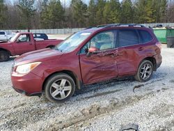 Salvage cars for sale at Gainesville, GA auction: 2015 Subaru Forester 2.5I Touring