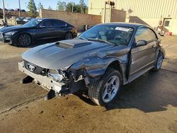 Ford Mustang gt salvage cars for sale: 2001 Ford Mustang GT