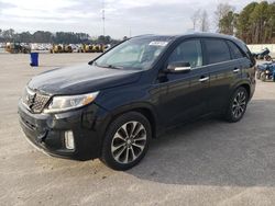 Salvage cars for sale at Dunn, NC auction: 2014 KIA Sorento SX