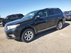 Toyota Highlander salvage cars for sale: 2011 Toyota Highlander Base