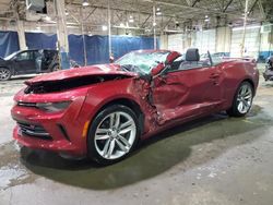 Salvage cars for sale at Woodhaven, MI auction: 2016 Chevrolet Camaro LT