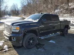 Salvage trucks for sale at Marlboro, NY auction: 2016 GMC Sierra K2500 Denali