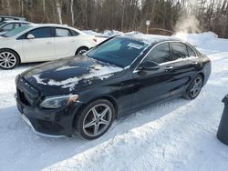 Mercedes-Benz c-Class salvage cars for sale: 2018 Mercedes-Benz C 300 4matic