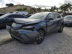 Salvage cars for sale at Opa Locka, FL auction: 2021 Toyota Venza LE