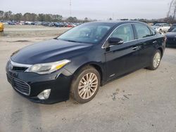 Salvage cars for sale at Dunn, NC auction: 2013 Toyota Avalon Hybrid