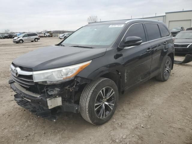 2016 Toyota Highlander XLE