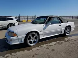 Ford salvage cars for sale: 1991 Ford Mustang GT