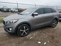 KIA Sorento salvage cars for sale: 2017 KIA Sorento EX