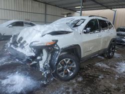 Jeep salvage cars for sale: 2017 Jeep Cherokee Trailhawk