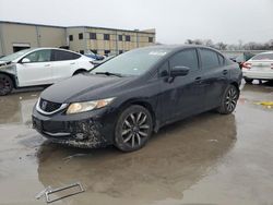 2015 Honda Civic EXL en venta en Wilmer, TX