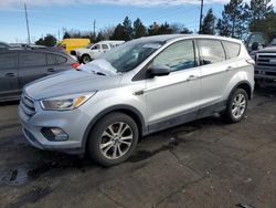 Salvage cars for sale at Denver, CO auction: 2017 Ford Escape SE