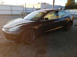 Salvage cars for sale at auction: 2018 Tesla Model 3