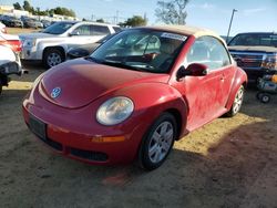 Volkswagen salvage cars for sale: 2007 Volkswagen New Beetle Convertible