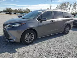 Salvage cars for sale at Riverview, FL auction: 2023 Toyota Sienna XLE