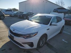 Salvage cars for sale at Sacramento, CA auction: 2019 KIA Optima LX