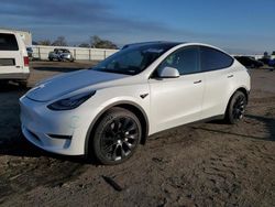 Salvage cars for sale at Bakersfield, CA auction: 2021 Tesla Model Y