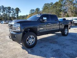 Salvage cars for sale at Harleyville, SC auction: 2019 Chevrolet Silverado K2500 High Country