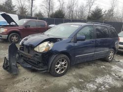 Salvage cars for sale at Waldorf, MD auction: 2006 Toyota Sienna XLE