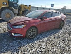 Ford salvage cars for sale: 2017 Ford Fusion SE