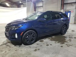 Salvage cars for sale at North Billerica, MA auction: 2022 Chevrolet Equinox RS